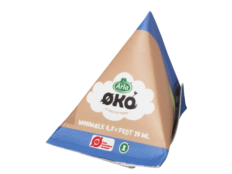 Minimaito Arla luomu 20 ml, pakkaus 100 kpl.