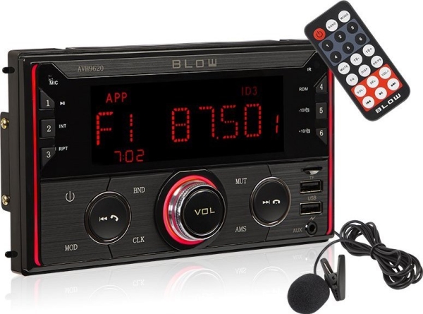 Autoradio Blow Autoradio AVH-9620 2DIN RDS RGB RDS RGB