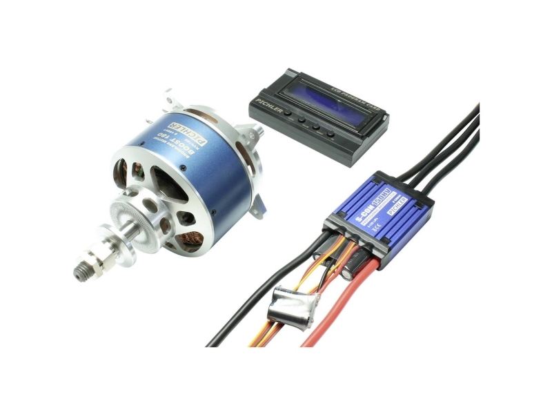 Pichler Modellbau BOOST 180 V2 Combo elektrisk børsteløs modelflymotor kV (omdrejninger pr. minut pr. volt): 180