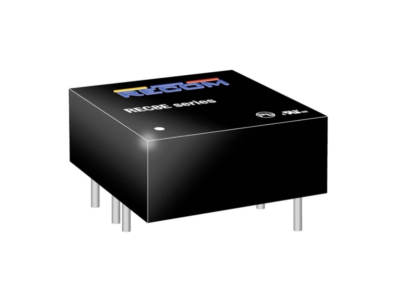 RECOM REC8E-2405S/CTRLX1 DC/DC-bilomformer 5 V 1.6 A 8 W Antal udgange: 1 x Indhold 1 stk