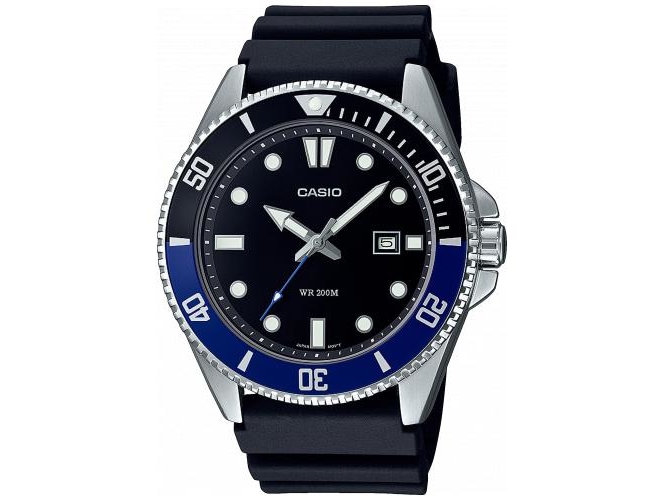 Casio MDV-107-1A2VEF, Vattentät, Kvarts | Huset - Säkerhet & Larm - Klockor och väckarklockor | GameStuff