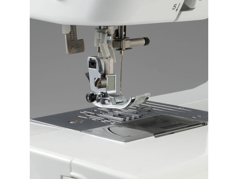 Brother HF37, Sort, Hvid, Semi-automatisk symaskine, Syning, 0 - 4 mm, 800 SPM, 7 mm