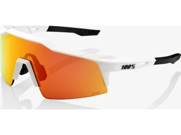 100% 100% SPEEDCRAFT SL Soft Tact Off White - HiPER Red Multilayer Mirror Lens (LT 21% Red Multilayer Mirror Lens + LT 93% Clear Lens) (NY 2021) | Cykling - Kläder - Cykelglasögon | GameStuff