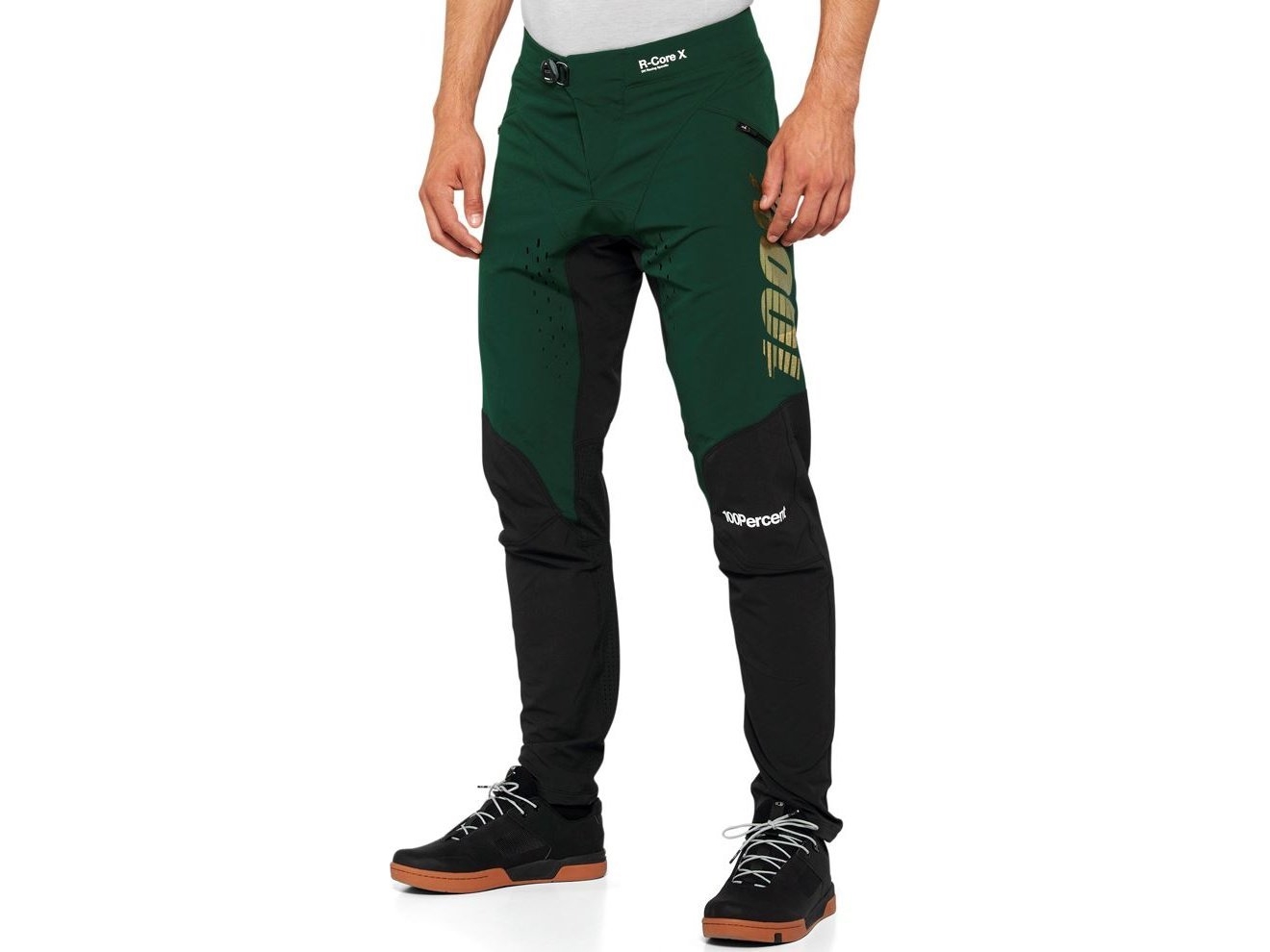 100% Spodnie męskie 100% R-CORE X Limited Edition Pants Forest Green roz. 38 (52 EUR) (NEW 2022)