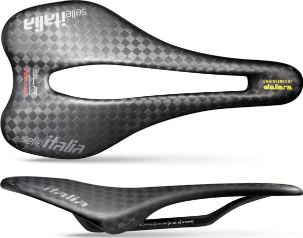 Selle Italia Slr Boost Tekno Superflow L3 Sattel, Carbon-Rail, 96 G, Schwarz (Neu)