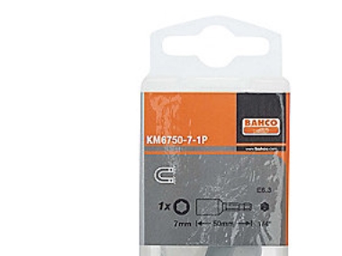 Bahco Bult Bits 7.0mm - För sexkantsskruvar, bultar och muttrar, 1/4 sexkantshylsa | Elverktyg - Tillbehör - Bitar & Borrset | GameStuff