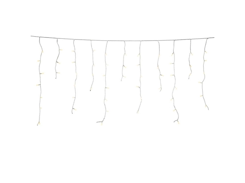 Konstsmide LED-gardin exteriör 200 LED (RGB) gult ljus färgjusterbar, timer, dimbar, med dimmergivare, med strömbrytare | Belysning - Annan belysning - Ljusslingor | GameStuff