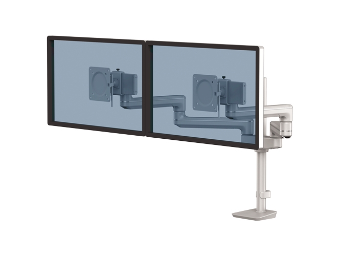 Fellowes Tallo 8613801, Clamp/Grommet, 9 Kg, 101,6 Cm (40"), 100 X 100 Mm, Höhenverstellung, Silber
