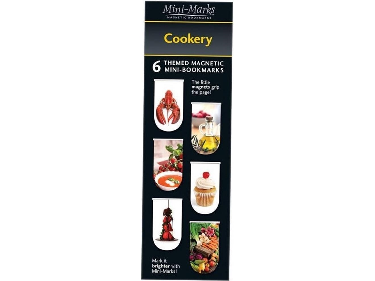 IF Cookery magnetiske bogmærker 6 stk