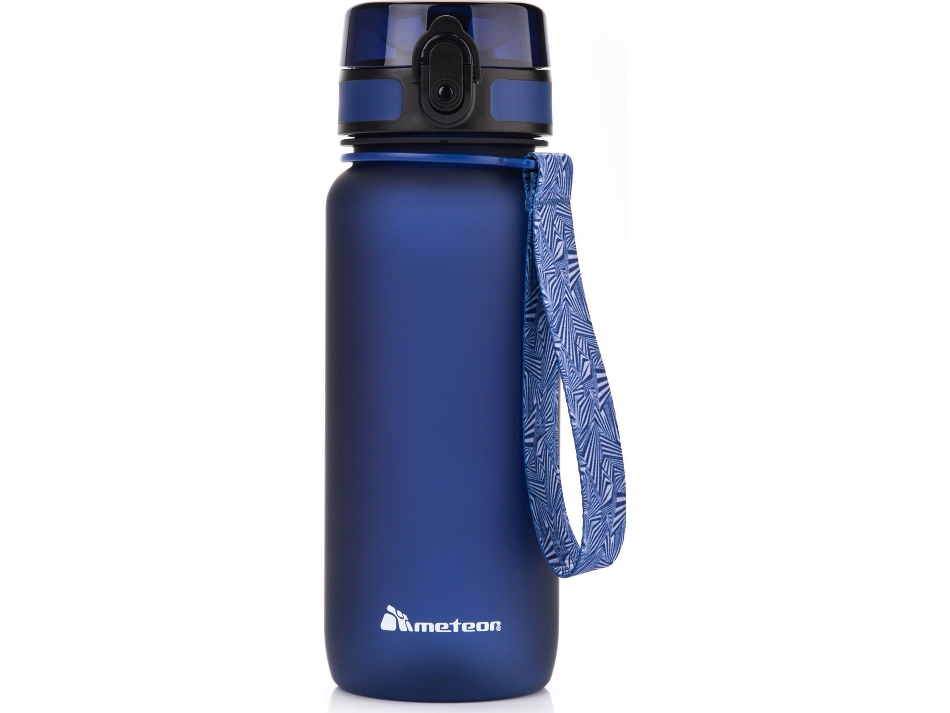 Meteor Trinkflasche Mit Sieb Blau 650 Ml