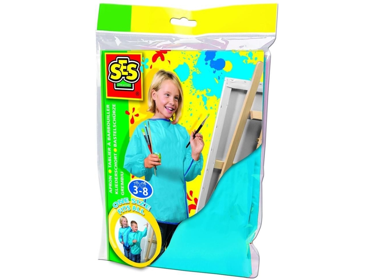 SES Creative 14571, Barn, Blå, En storlek, 3 År, 8 År, Pojke/flicka | Kläder & Säkerhet - Säkerhetsutrustning - Skydd Förkläden | GameStuff