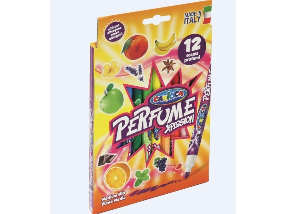 Carioca Perfume Xplosion, Medium, Mehrfarben, Rundspitze, 1 Mm, 4,7 Mm, Rund