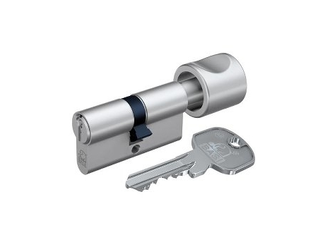 BASI 5030-1505, Europrofil cylinder, Kromfarve, 3 stk, 360 g, 1,5 cm