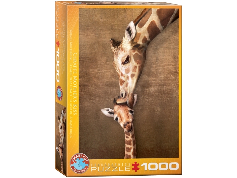 Puzzle 1000 Giraffe Kiss 6000-0301
