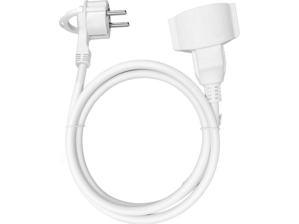 Orno Single-socket household extension cord, 1x2P+E (schuko) 1.5m, PVC cable H05VV-F 3x1.5mm?, 230VAC/16A | EL Artiklar - Andra EL - Pluggar och uttag | GameStuff