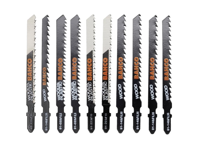 Bahco 91-Wood-10P Stiksavsklinger 1 Set