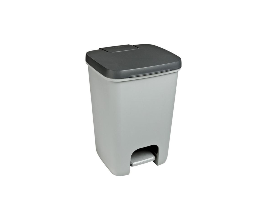 Curver Essentials pedalavfallsbeholder 20L grå (225360)