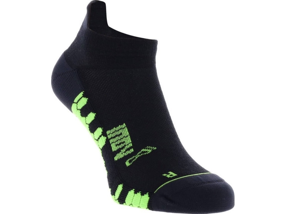 Inov-8 Socken Inov-8 Trailfly Ultra Sock Low Schwarz-Grün 2 Paar 44–47