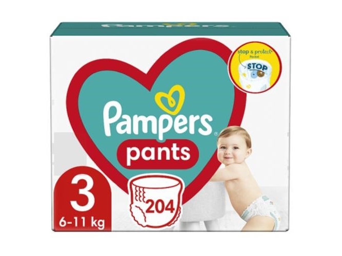 Pampershöschen Junge/Mädchen 3 204 Stück