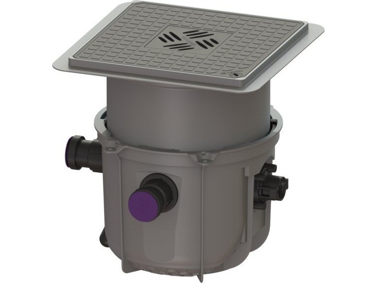 Kessel Minilift 40 mm för installation i golv, grått avloppsvatten | Dränering i marken | GameStuff