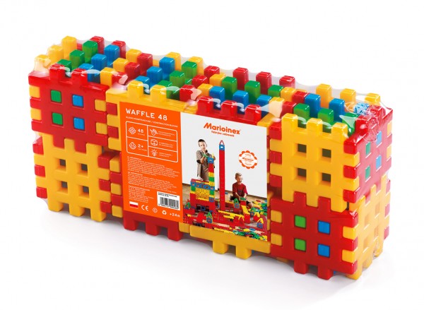Marioinex Waffelbausteine 48
