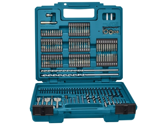 Makita Bohrer-Bit-Set, Elektro-Mehrzweckwerkzeug, Bohrerbit-Set, Metall, Stein, Holz, 3 - 10 Mm, 4 - 7.5 Mm, 3X60, 4X75, 5X85, 6X100, 7X120, 8X120, 1