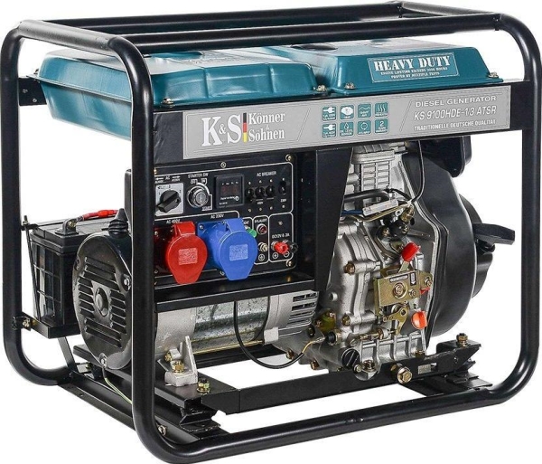 KÖNNER &amp SÖHNEN DIESELGENERATOR 7.0kW 230/400V KS 9100HDE-1/3 ATSR | Verktyg & Verkstad - För verkstaden - Generator och kompressor | GameStuff