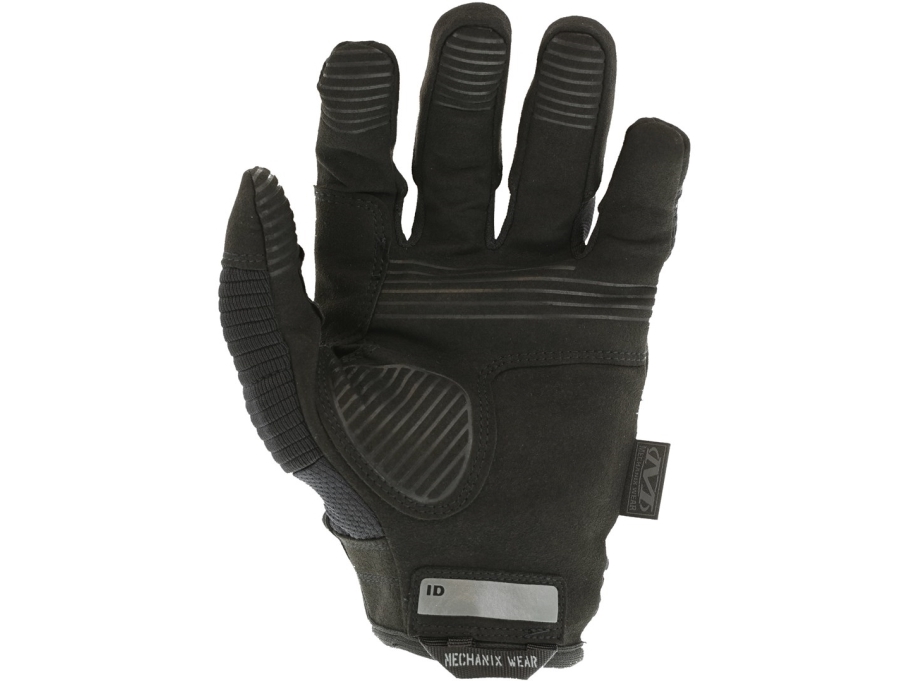 Mechanix Wear Pirštinės Mechanix M-Pact® 3 Covert juodos XL dydis. Velcro, TrekDry®, dirbtinė oda, delno, krumplių, Armortex®, pirštų apsauga, D30® apsauga nuo vibracijos
