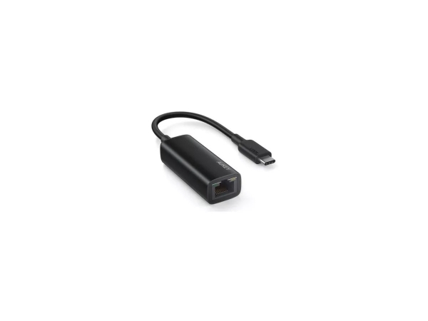 Aukey Cb-A30 Aluminiowa Karta Jungiama Į Tinklą Usb-C Gigabit 10/100/1000 Mbps Rj45 | 1 Gb/S | Usb 3.0 Typ C | Diody Led