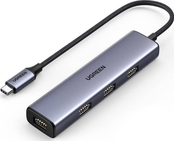 Adapteris Akotuvas Hub Ugreen Cm473 Type Usb