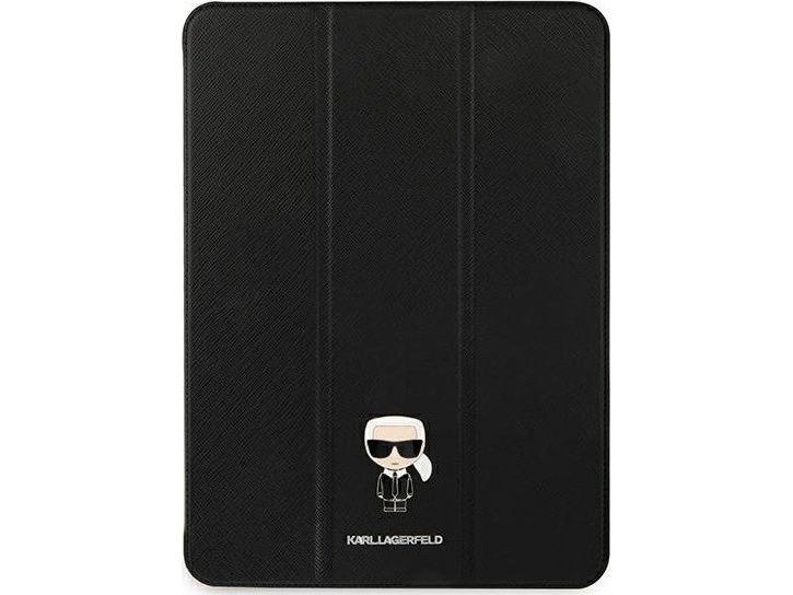 Karl Lagerfeld Saffiano Ikonic Karl Case Für Ipad 11&Quot Pro 2021 - Schwarz