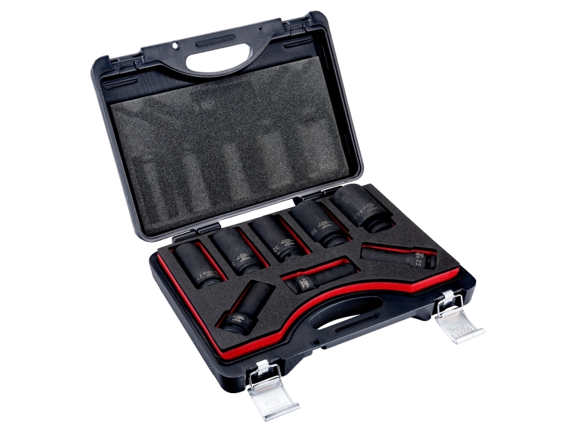 Bahco K8906m/8 Kraft-Steckschlüsselsatz 21 Mm, 22 Mm, 24 Mm, 27 Mm, 30 Mm, 32 Mm, 36 Mm, 41 Mm 8 Stück 3/4