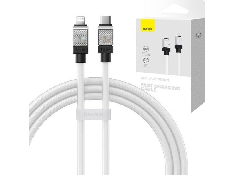 Usb-Kabel Baseus Usb-C Auf Lightning 1 M Schwarz (Cakw000002)