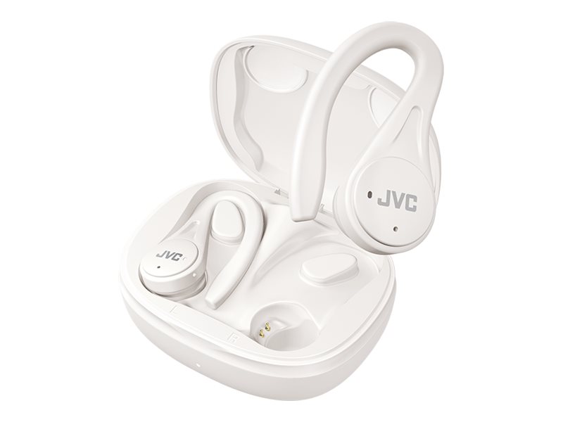 Jvc Ha-Ec25t - Fitness - Ægte Trådløse Øretelefoner Med Mik. - I Øret - Over Øret-Montering - Bluetooth
