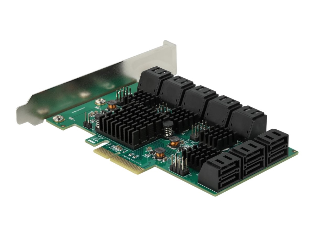 Delock - Lagringskontrol - Sata 6Gb/S - Pcie 3.0 X4
