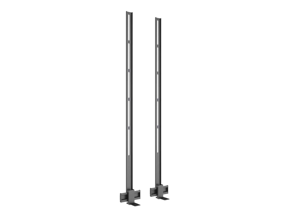 Multibrackets M Pro Series - Komponenter til montering (holder) - for lydbarre - XL - stål - sort - skærmstørrelse: 65-110 - bag fladpanel