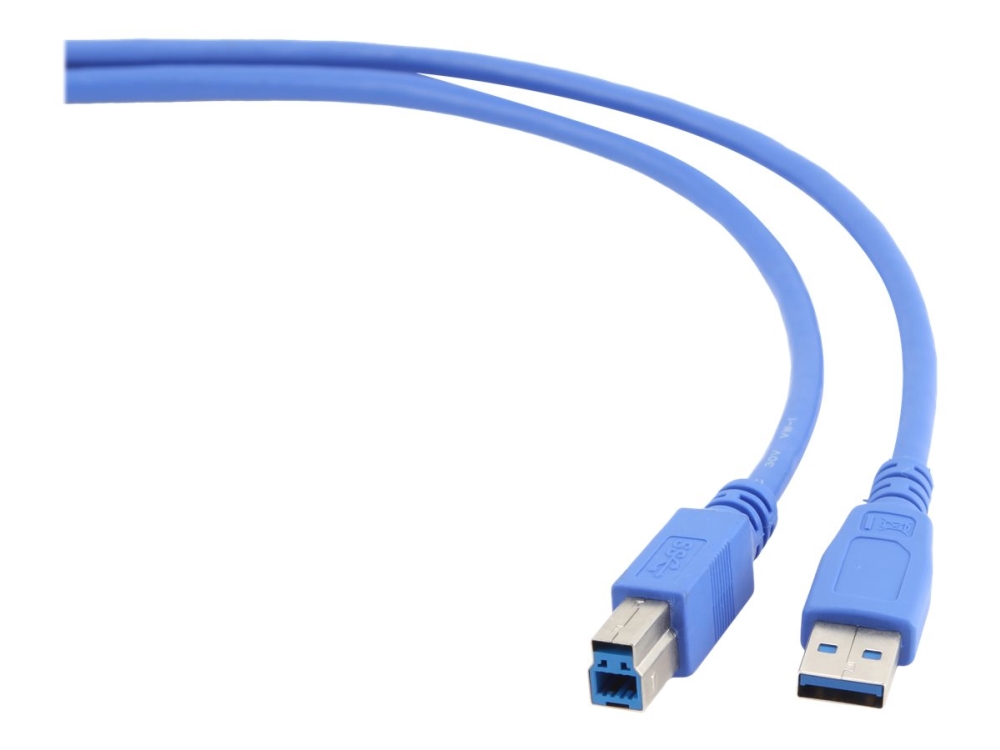 Gembird - Usb-Kabel - Usb Type A (Han) Til Usb Type B (Han) - Usb 3.0 - 1.8 M - Formet - Blå