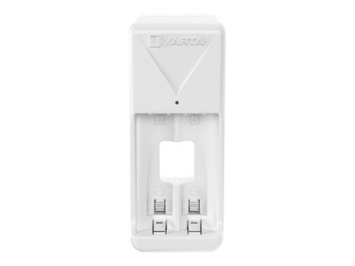 Varta Easy Charger - 4,5 Timer Batterioplader - (For 2Xaa/Aaa) + Batteri 2 X Aa Type - Nimh - 2100 Mah (Europlug)