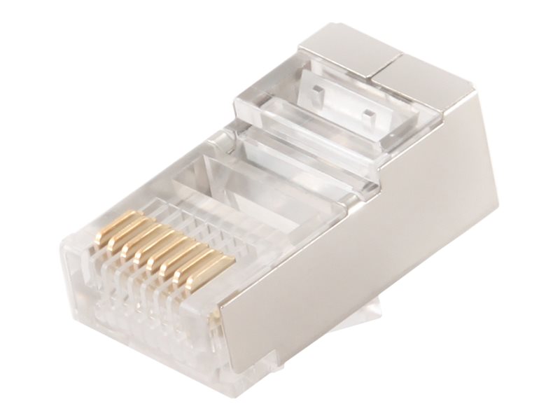 Cablexpert - Netværk-konnektor - RJ-45 (han) - afskærmet (pakke med 50)
