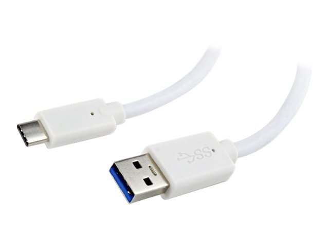 Cablexpert - Usb-Kabel - Usb-C (Han) Til Usb Type A (Han) - Usb 3.0 - 3 A - 10 Cm - Formet - Hvid