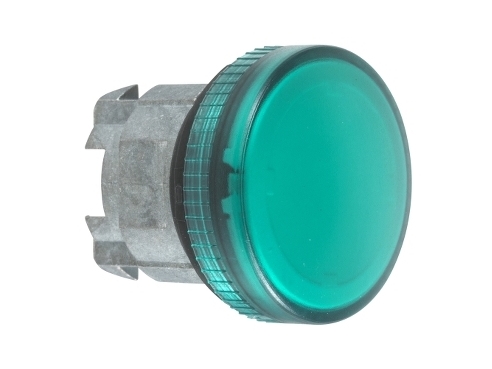 Schneider Electric ZB4, Knap, Grøn, Universal LED, IP66, IK06, Klasse I