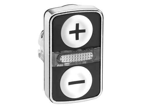 Schneider Electric Zb4, Knap, Hvid, Integral Led, Ip66, Ik06, 56 G
