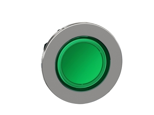 Schneider Electric Zb4f, Knap, Grøn, Universal Led, Ip66, Ik06, Klasse I
