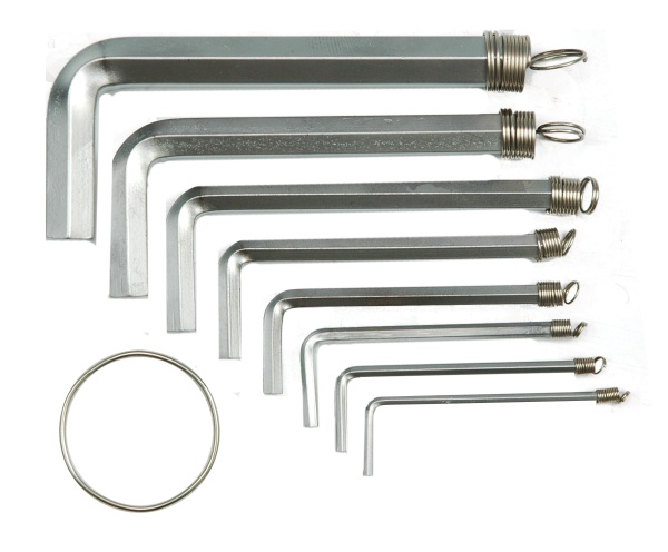 Vorel unbrakonøglesæt hex type L 1,5-10 mm 10 stk. (56391)