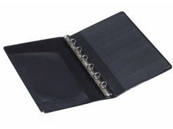 Fickpärmar storlek 4 163x11mm 8mm 6-ringsmekanism svart | Arkivering - Binders - Övriga | GameStuff