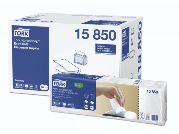 Serviet Tork N4 Xpressnap® Premium Interfold 2-lags - (1000 stk. x 8 pakker)