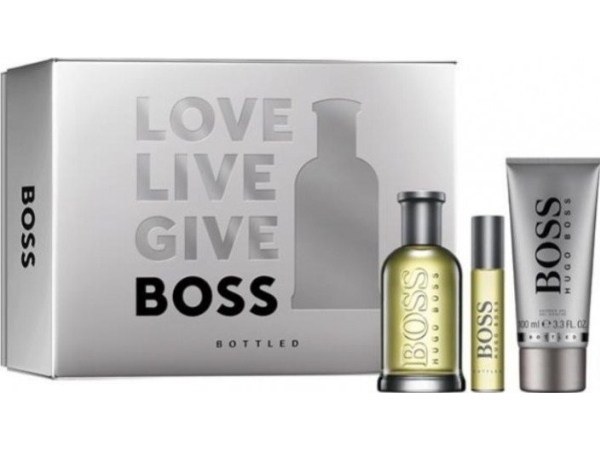 Bundle Hugo Boss Bottled No.6 Edt 100Ml + Sg 100Ml + Edt 10Ml