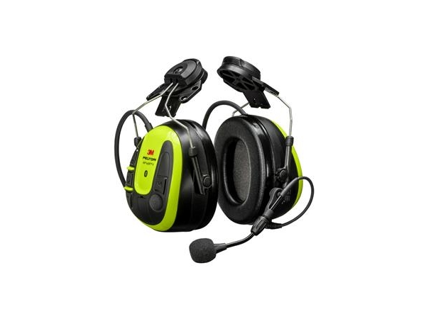 3M Peltor Ws Alert X Headset, Mrx21p3e4ws6, Helmmontiert, Kompatibel Mit Mobiler App, Farbe Leuchtend Gelb
