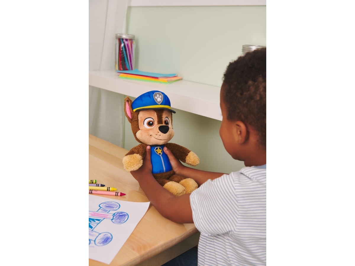 Chase Bamse - Paw Patrol - Tag Med På Tur Bamse - 33 Cm