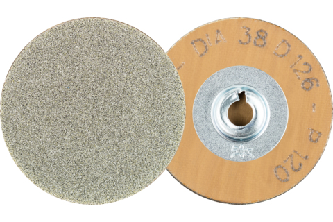 Pferd 42740005, Slibeskive, Universel, Diamond, 10000 Rpm, Rund, 3,8 Cm